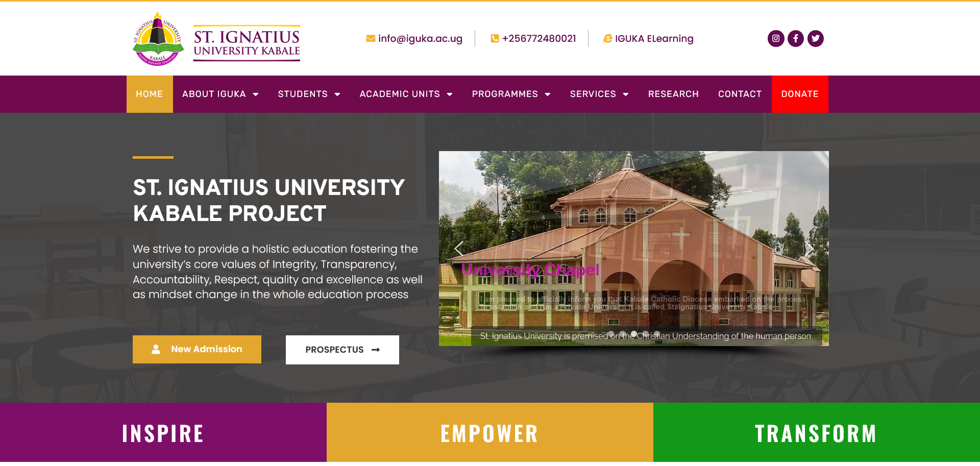 St. Ignatius University Kabale